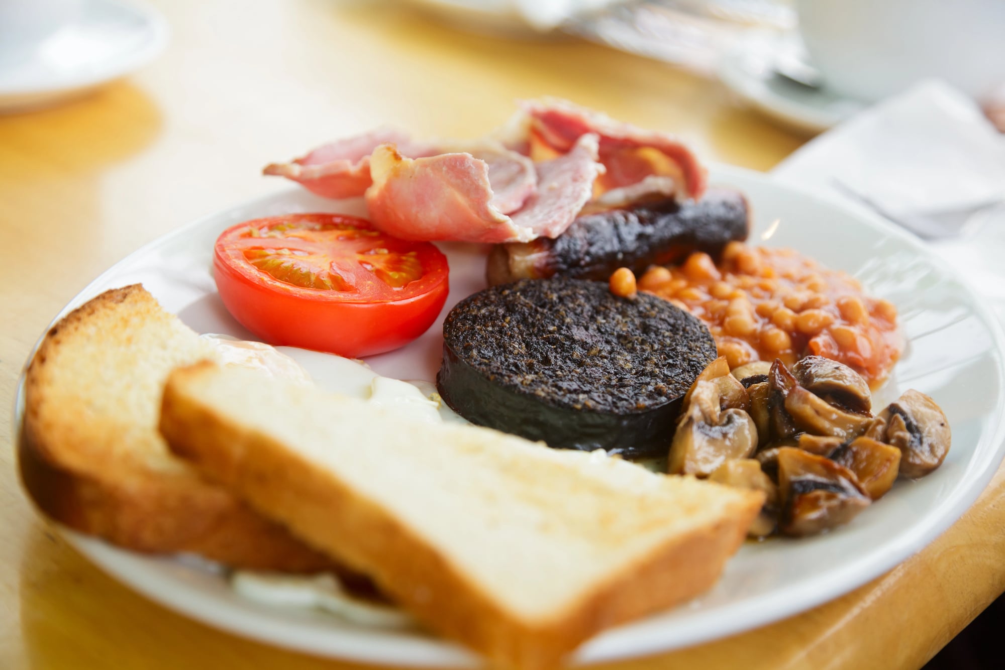Delicious breakfast with local produce at Honeypot Guesthouse